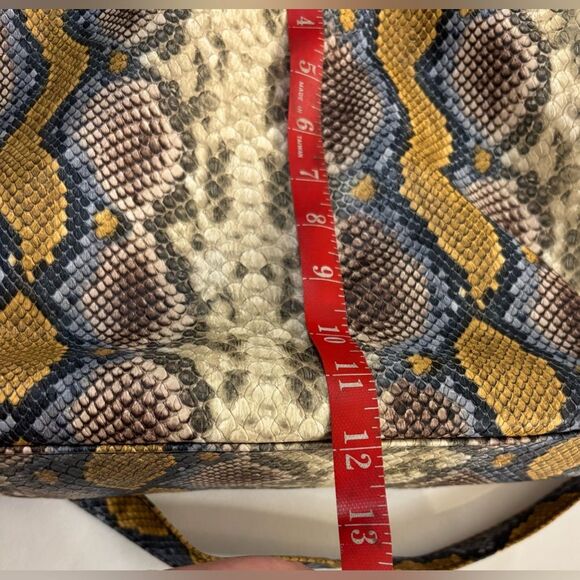 Jessica Simpson Snake Print Satchel - Picture 15 of 16